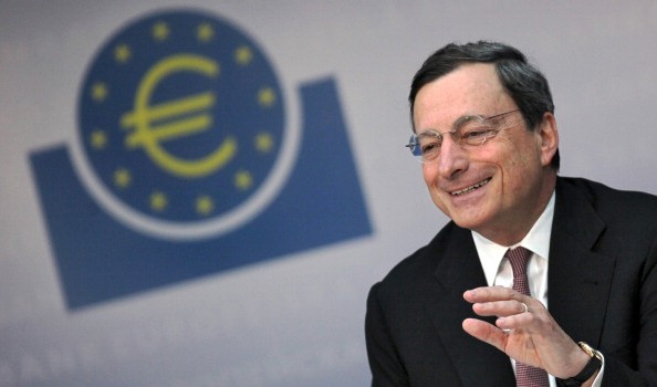 Mario Draghi, presidente della Banca centrale europea