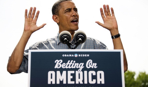 Lo slogan Betting on America apre la campagna elettorale di Barak Obama