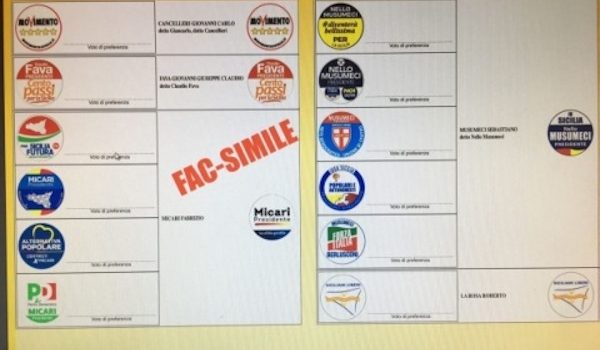 scheda elettorale-regionali sicilia