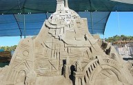 Scolpite 30 tonnellate di sabbia per la IV edizione di 'Meraviglie di sabbia'