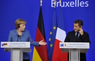  Merkel e Sarkozy ridono di Berlusconi, il video