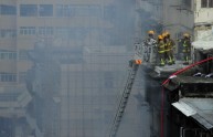 Incendio in un supermarket: 40 feriti in ospedale