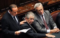 Bossi tuona contro Berlusconi: "È una mezza cartuccia"