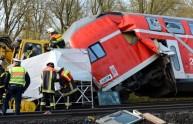 Morti e feriti per un incidente ferroviario in Germania