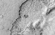Profilo di un elefante su Marte, la foto della NASA