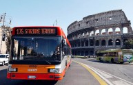 Sciopero degli autobus della periferia di Roma, forti disagi
