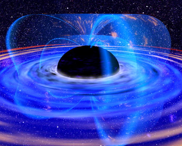 Buco nero in una galassia