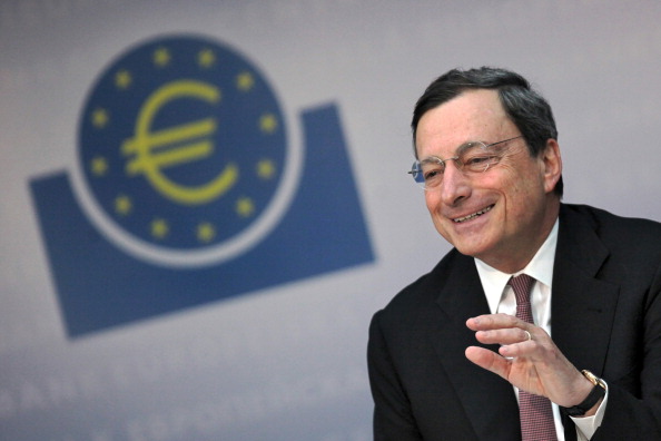 Mario Draghi, presidente della Banca centrale europea