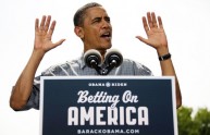 Lo slogan Betting on America apre la campagna elettorale di Barak Obama