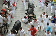 Pamplona, corsa dei tori