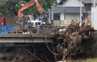 Piogge ed inondazioni in Giappone, 19 morti