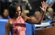 Michelle Obama fa centro nel cuore dei democratici