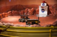 Modello della sonda Nasa su Marte