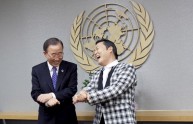 Ban Ki-Moon balla Gangnam Style con PSY, il video