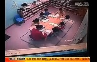Maestra cinese punisce bambini con un raffica di schiaffi (VIDEO)