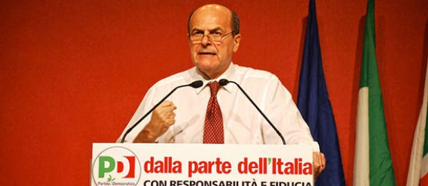 Segretario nazionale Pd Pier Luigi Bersani