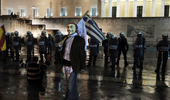 scontri ad Atene