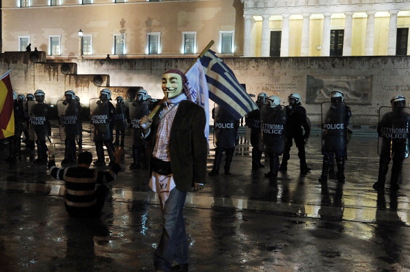 scontri ad Atene