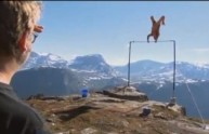 Il sopravvissuto per miracolo dopo un base jumping sbagliato (VIDEO)