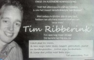 Tim Ribberink, la lettera d'addio pubblicata dai genitori