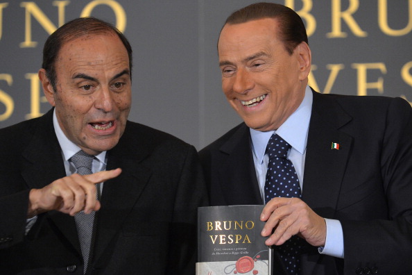 Silvio Berlusconi-Bruno Vespa