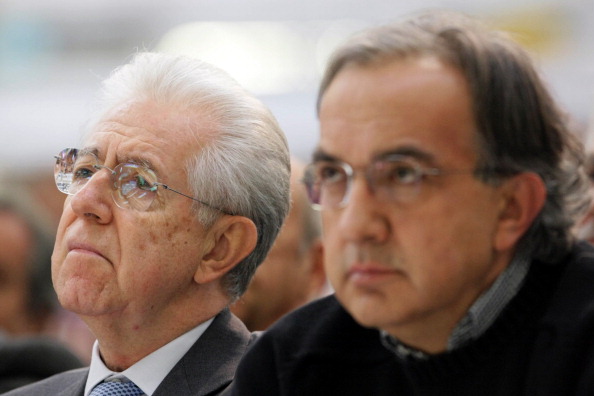 Mario Monti-Sergio Marchionne