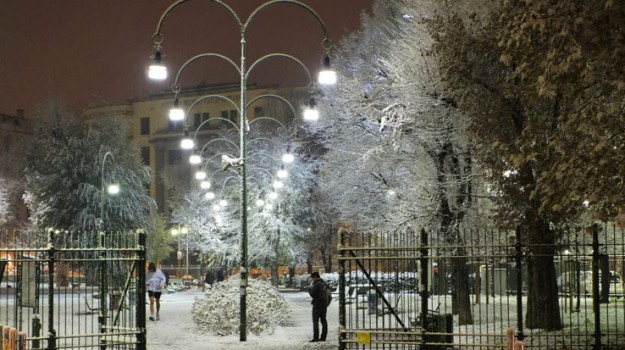 Neve e maltempo a Milano