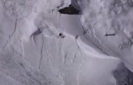 Lo sciatore che va più veloce della valanga: lo spettacolare video