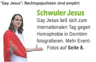 Gesù gay, il volantino che scatena l'inferno