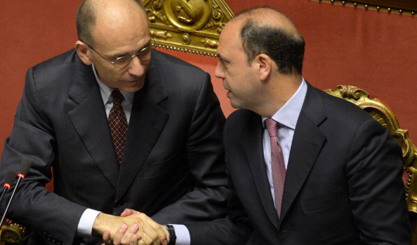 Enrico Letta- Angelino Alfano