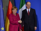 Enrico Letta-Angela Merkel