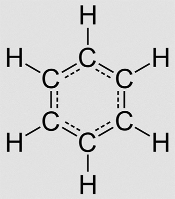 Molecola del Benzene