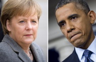 Barack Obama-Angela Merkel