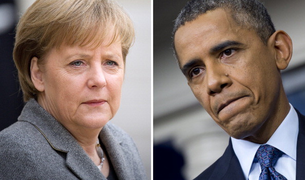 Barack Obama-Angela Merkel
