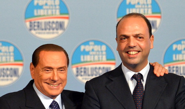 Silvio Berlusconi- Angelino Alfano