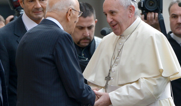 Papa Francesco- Giorgio Napolitano