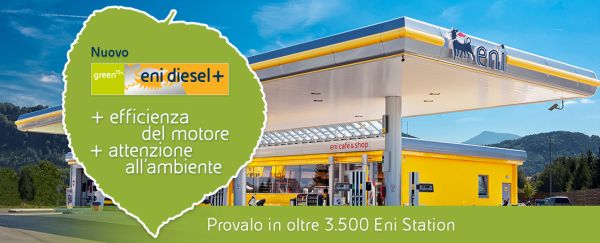 Eni Diesel+ nuovo carburante Eni innovazione sostenibile