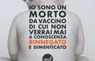 Campagna no vax, la foto choc della campagna contro i vaccini