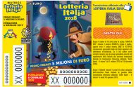 Lotteria Italia 2018, tutti i biglietti vincenti
