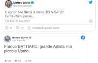 Matteo Salvini ricorda Franco Battiato: torna a galla frase shock
