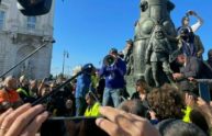 Un focolaio covid è scoppiato tra i protestanti di Trieste