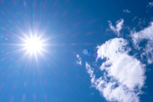 In arrivo bel tempo e caldo anomalo in Italia