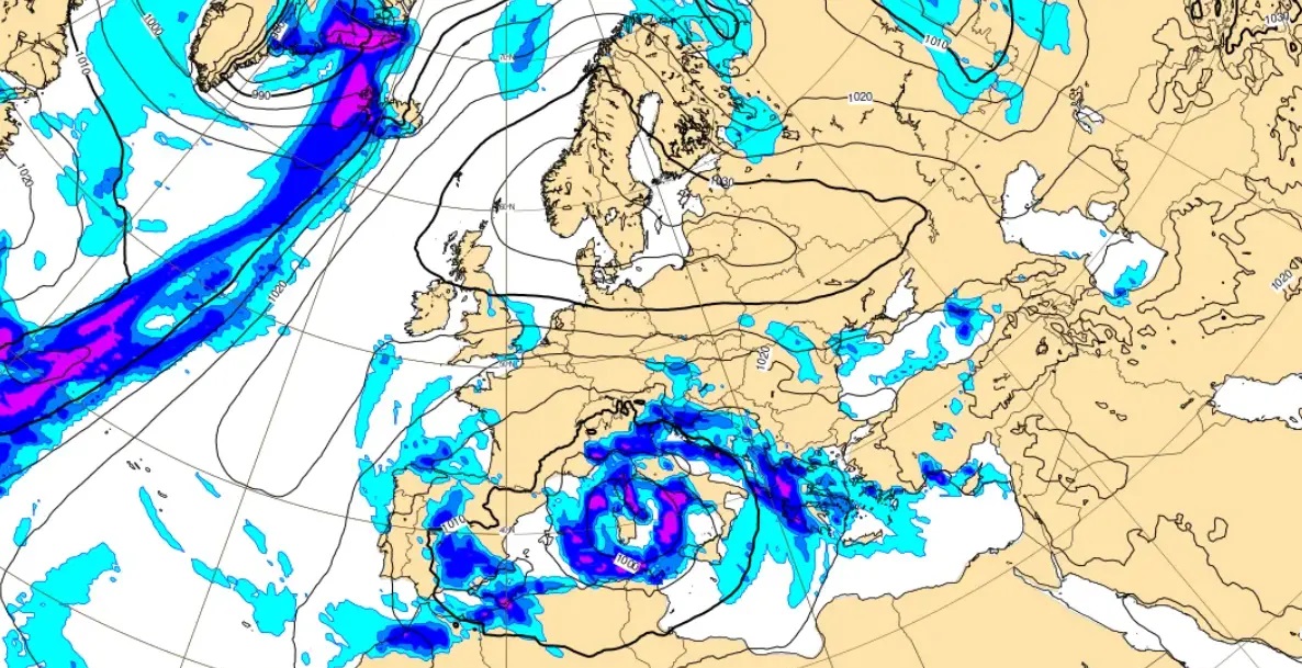 previsioni meteo di Capodanno