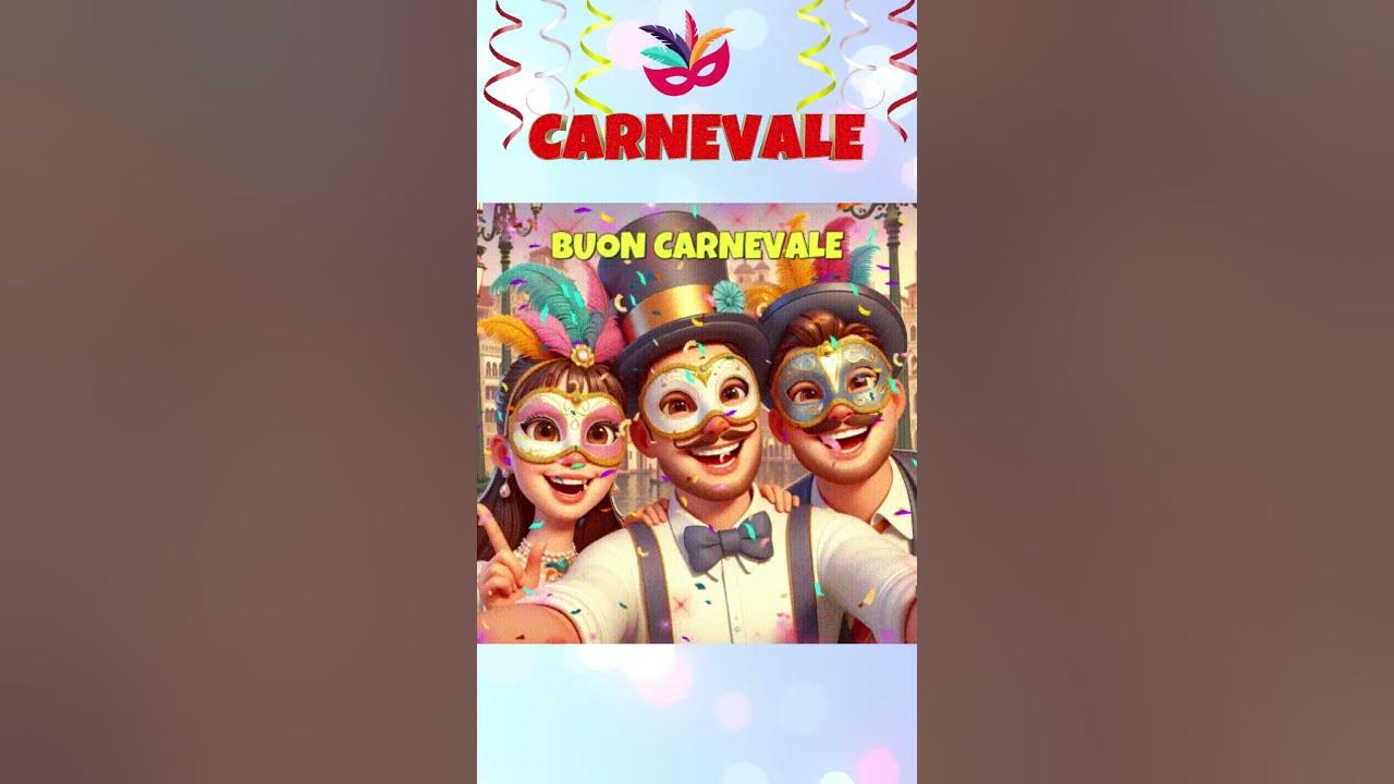 auguri di buon Carnevale 2026