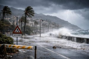 In corso un’ondata di maltempo estremo in alcune zone del Paese