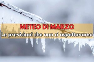 meteo a marzo