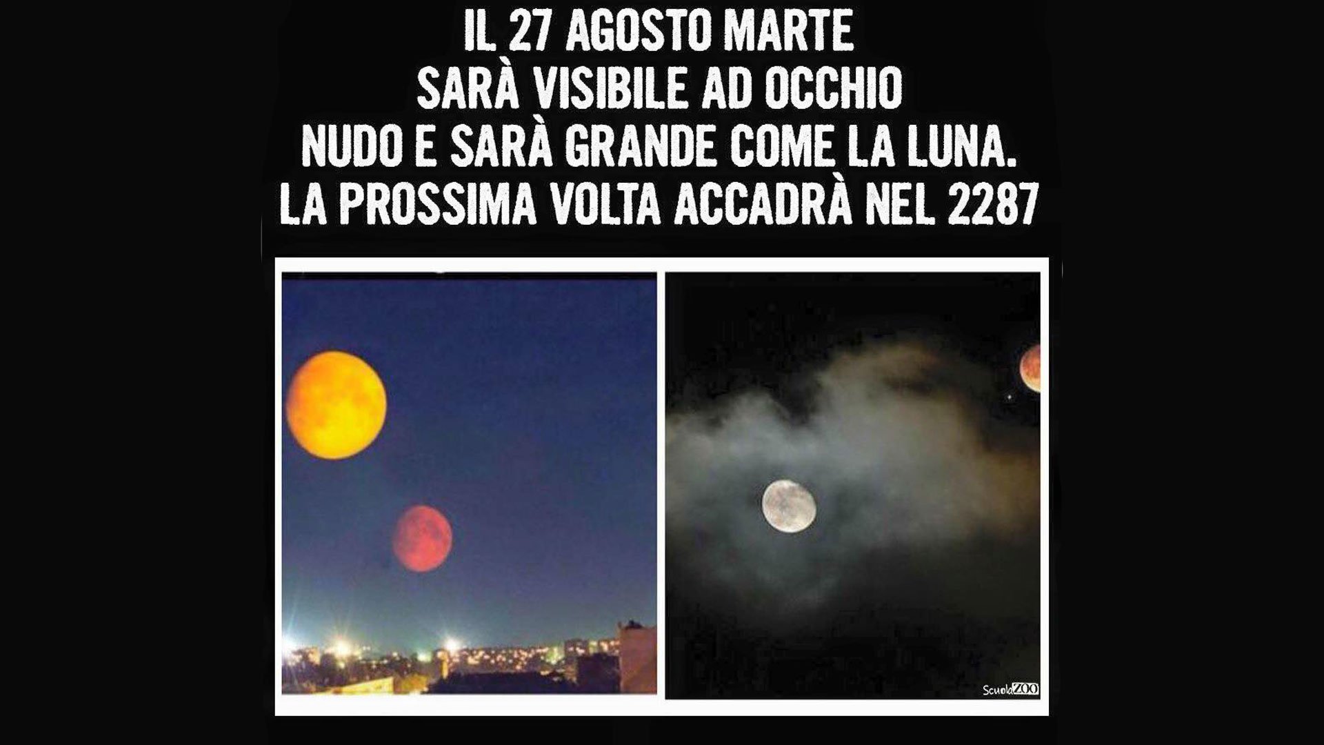 Marte grande come la Luna